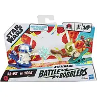 Star Wars Battle Bobblers R2-D2 vs Yoda figura koja se može prikačiti - Hasbro