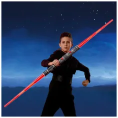 Star Wars Dvostrani Svjetlosni Mač: Darth Maul rasklopivi elektronički svjetlosni mač - Hasbro slika 3