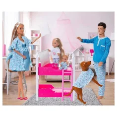 Steffi Love – Obiteljska igračka set za pidžama zabavu - Simba Toys slika 2