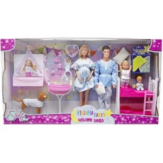 Steffi Love – Obiteljska igračka set za pidžama zabavu - Simba Toys