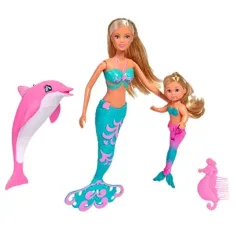 Steffi Love: lutka sirena s Evi i dupinom - Simba Toys slika 2