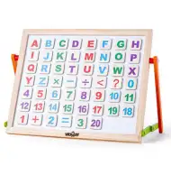 Stolna magnetska ploča sa slovima i brojevima - Woodyland