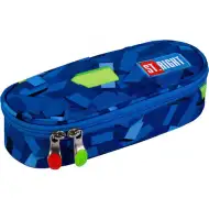 St.Right 3D Blocks plava ovalna pernica 23cm