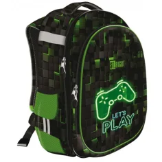 St.Right Dark Game školska torba s dva odjeljka, ruksak 39x30x18cm slika 2