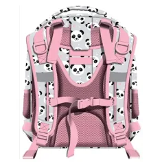 St.Right Grey Panda školska torba s dva odjeljka, ruksak 39x29x17cm slika 2