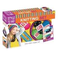 Style to me! Set za pletenje kapa sa pređom u boji