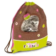 Šumske životinje - sportska vreća uzorkom ježa