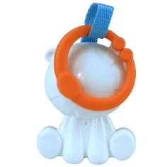 Sun Baby: Veseo bijeli tigar BPA free beba zvečka slika 3