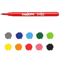 Super Brush set posebnih flomastera 10kom - Carioca slika 2