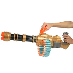 SuperShoot: Elektronička golema strojnica za spužvaste projektile s patronama i baterijom 70 cm slika 4