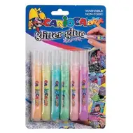 Svjetlucavo ljepilo set za ukrašavanje 6kom - Carioca