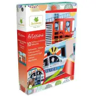 Sycomore: Artissimo dekoracija sa metalnom folijom kreativni set - Vozila