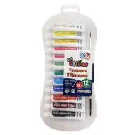 The Littlest: Set tempera u boji sa kistom 12kom