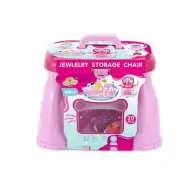 Toaletni stolić sa prijenosnim sjedalom 32x23x35,5 cm