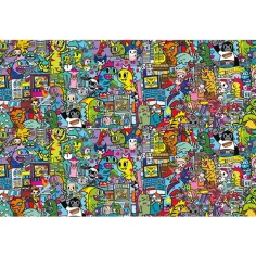 Tokidoki panoramska slagalica od 1000 dijelova - Clementoni slika 2