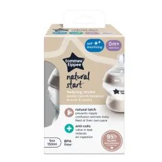 Tommee Tippee: Closer To Nature prozirna bočica 150ml (0 mj.+)
