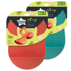 Tommee Tippee: Roll'N'Go silikonska pregača s naramenicama u više varijanti slika 1