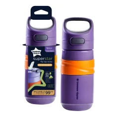 Tommee Tippee: Superstar Flip top slamka Itatópohár sa slamkom ljubičaste boje 500ml (18 mj+)