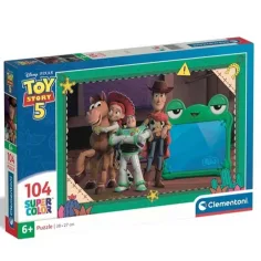 Toy Story 5 104 komadni Supercolor puzzle - Clementoni