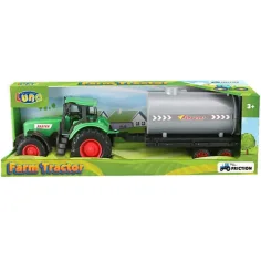 Traktor na zamašnjak s prikolicom cisternom