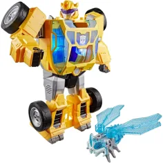 Transformers CYBERWORLD Bumblebee Power Spark robotska figura - Hasbro slika 2