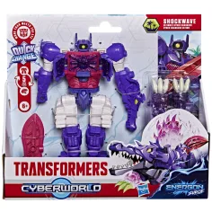 Transformers Cyberworld: Ultimate Cyber Changers Shockwave figura robota - Hasbro