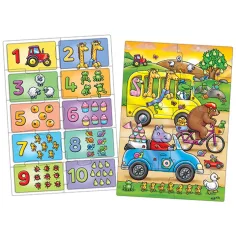 Traži i pronađi... Brojevi poučne puzzle 2x10kom slika 2