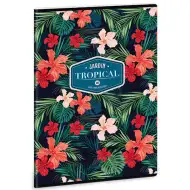 Tropical Wildblume bilježnica na kockice A/4