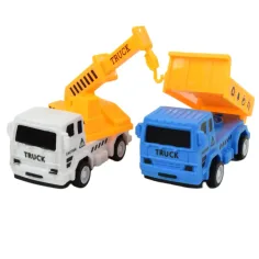 Truck Working: 7-dijelni set igračaka za gradnju zamašnjaka s autićima, vozilima i priborom slika 2
