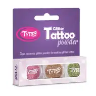 TyToo: Ružičaste, zlatne i šampanjac šljokice 3x2,5ml