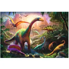 U zemlji dinosaura puzzle, 100 kom - Trefl slika 2