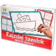 Učim crtati korak po korak set za dječake