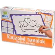 Učim crtati korak po korak set za djevojčice