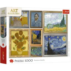 Umjetnička kolekcija: Kolekcija Vincenta van Gogha 1000 dijelova puzzle - Trefl