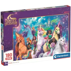 Unicorn Akadémija grupna slika 180-dijelni puzzle - Clementoni