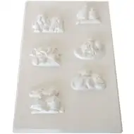 Uparene figure kalup za gips