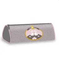 Uska valjkasta pernica uzorkom labuda