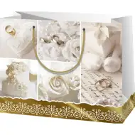 Uzorak vjenčanja srednje veličine poklon vrećica 18x23x10cm
