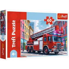 Vatrogasno vozilo 60-dijelni puzzle - Trefl