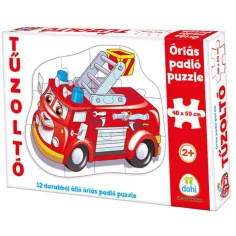Vatrogasno vozilo ogroman podni puzzle 12db