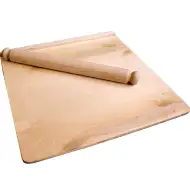 Velika drvena daska za igru plastelinom i oklagija