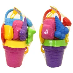 Veliki set za pijesak sa valovitom kanticom, 10 dijelova - D-Toys slika 3