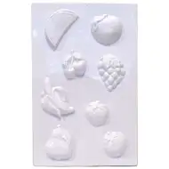 Voće u gipsanom kalupu