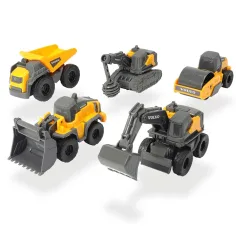 Volvo mini građevinski strojevi, set od 5 komada - Dickie Toys slika 2