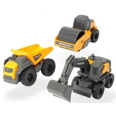Volvo strojevi set od 3kom - dvije vrste - Dickie Toys slika 2
