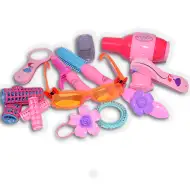 Vouge Girl - Ružičasti set za uljepšavanje s uvijačem, sunčanim naočalama i dodacima