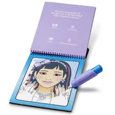 Šminkanje i manikura crtanje vodom kreativna igra - Melissa & Doug slika 2
