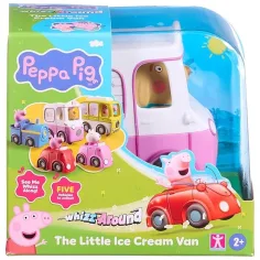 Whizz-Around Peppa praščić sladoledni auto s labradorom
