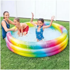 Wild Geometry bazen s 3 prstena 168 x 38 cm - Intex slika 2
