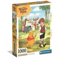 Winnie Pooh i prijatelji 1000 dijelni puzzle s posterom - Clementoni
